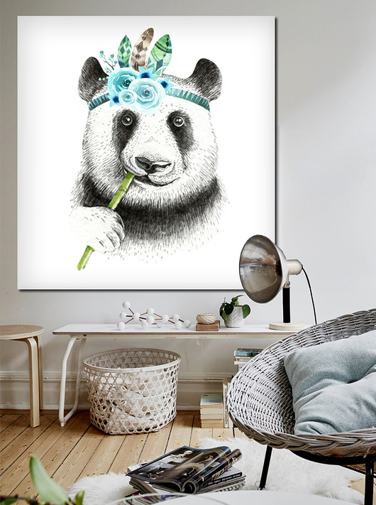 Obraz na płótnie - Panda Dekoracje PATKA Patrycja Kita