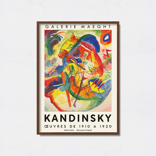 plakaty Wassily Kandinsky - Exhibition Poster