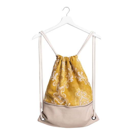 backpack yellow flowers Floral Escape
