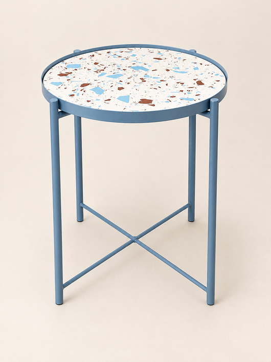 stoliki kawowe Blat Jesmonite Ø45 cm stolik kawowy