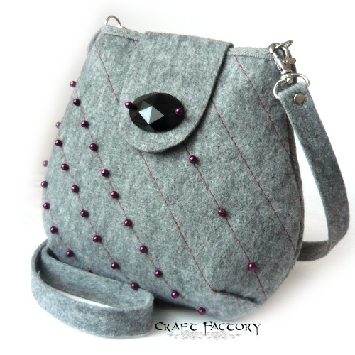 Cranberries Chequered - torebka na ramię Craft Factory