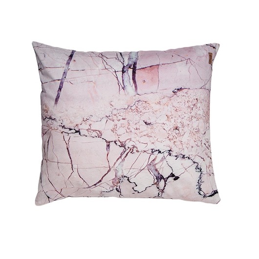 poduszki z grafiką Poszewka na poduszkę ROSE MARBLE