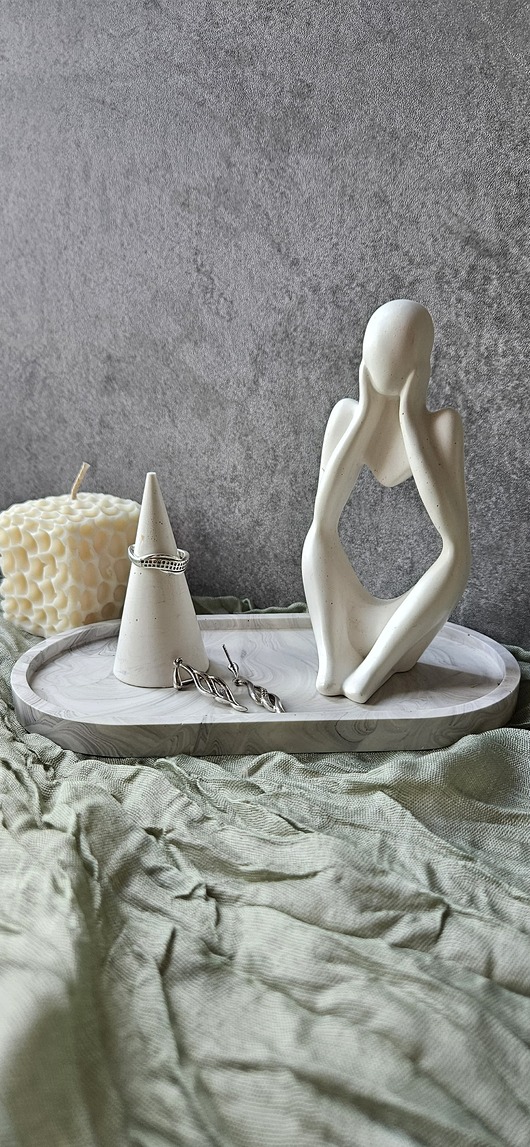 figurki i rzeźby Ozdobny zestaw z gipsu polimerowego na biżuterię,drobiazgi