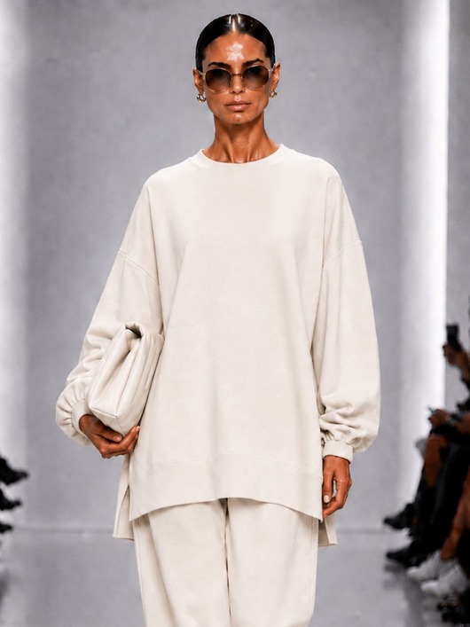 tuniki damskie Bluza ecru YY700401