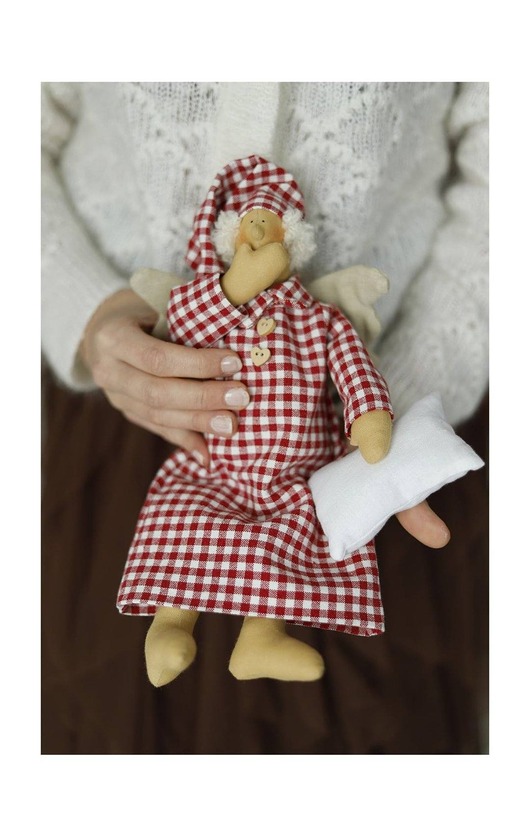 dekoracje świąteczne Anioł Śpioch