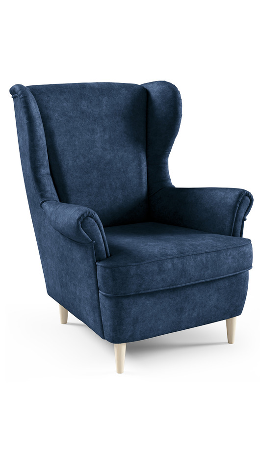 fotele Fotel uszak Hjalmaren  Velvet WELUR