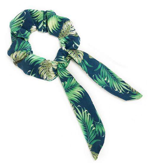 Frotka Scrunchie CHERRISH Liście palmy cherrish