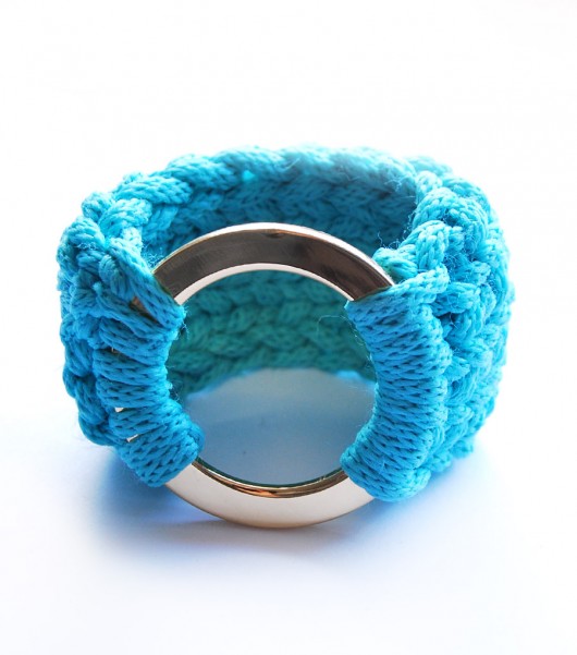 Golden Ring Turquoise Roboty Ręczne