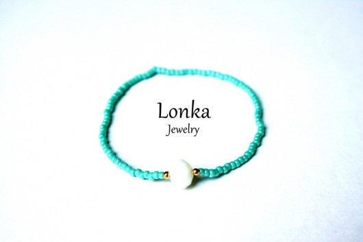 Bransoletka Lonka Jewelry toho+biały kryształek Lonka Jewelry