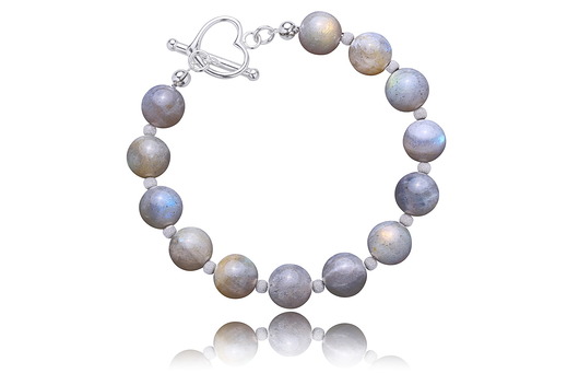 BRANSOLETKA SREBRO 925 LABRADORYTY Coccola JEWELLERY