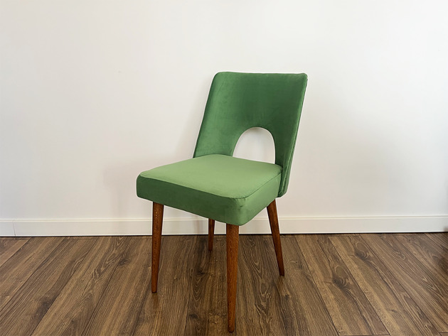 krzesła Krzesło Muszelka, Słupskie Fabryki Mebli, lata 60.