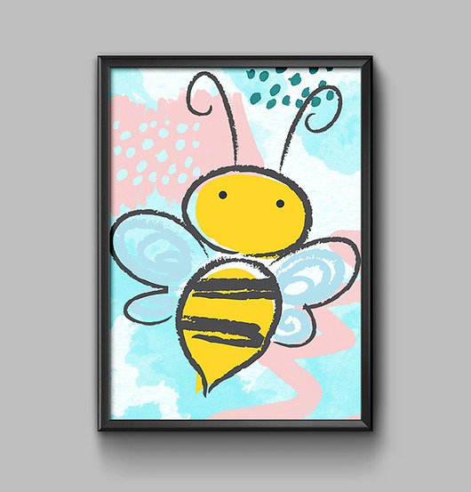 palakt dla dziecka PSZCZÓŁKA a4/a3/50x70cm mARTsie