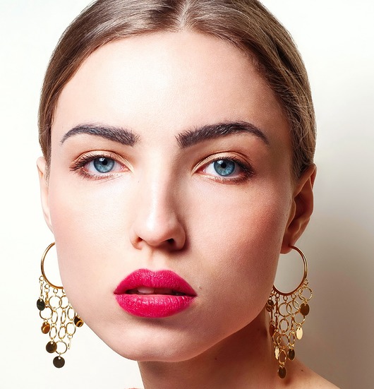 Kolczyki ze srebra 925 pozłacanego Coccola JEWELLERY