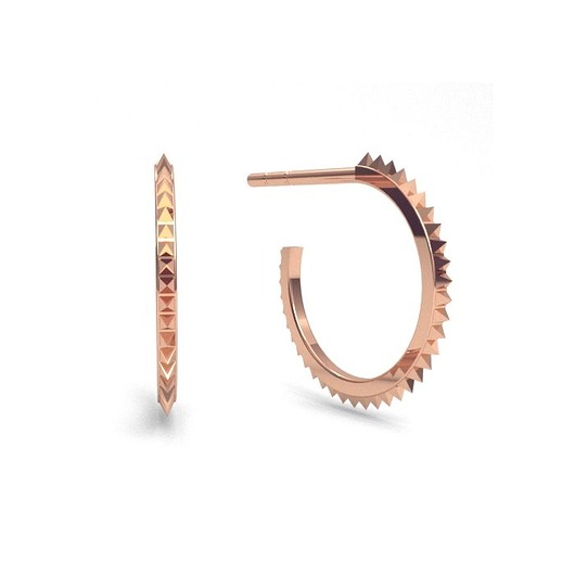 kolczyki srebrne Kolczyki KOLCE -srebro,złoto,róż