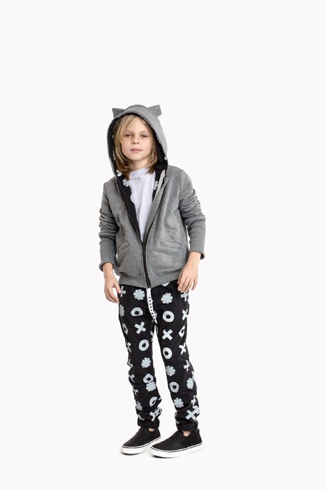 OX HOODIE - ciemny szary Kółko Krzyżyk