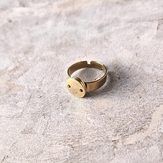 bransoletki złote Pierścionek regulowany Goldie Steel