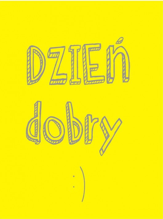 POSTER - Dzień dobry :) 30x40 cm KOKO by HOKO