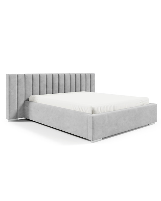 łóżka Łóżko Filippa 10P  wysokość 95cm szerokie pojemnik stelaż rama metalowa