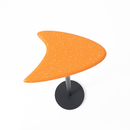 stołki Mini Jet Orange & White Melange