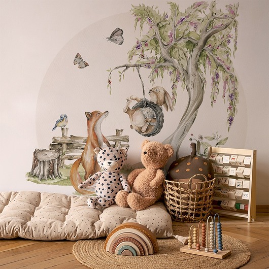 naklejki ścienne do pokoju dziecka Woodland Walk - Naklejki Na Ścianę Dla Dzieci  Wzór 8