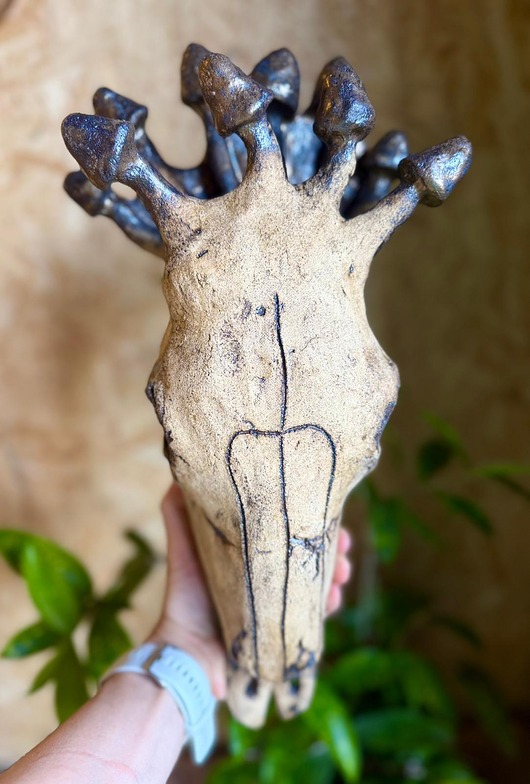 Ozdoby na ścianę Rzeźba ceramiczna - dekoracja ścienna