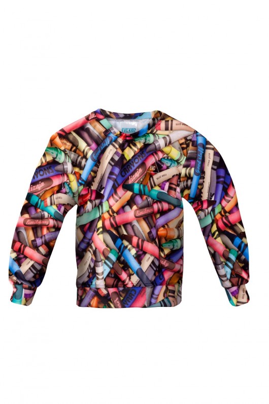 EVC DSGN / bluza Crayon KIDZ SWTR EVC DSGN