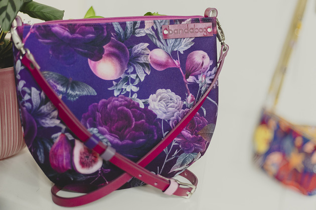 torby na ramię Fioletowa figa