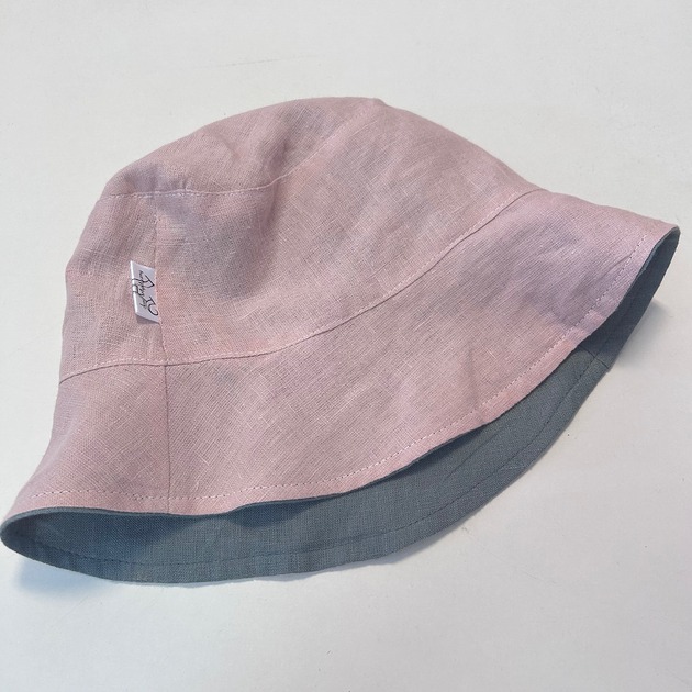 ubrania różne Lniany bucket hat kapelusz idealny na lato