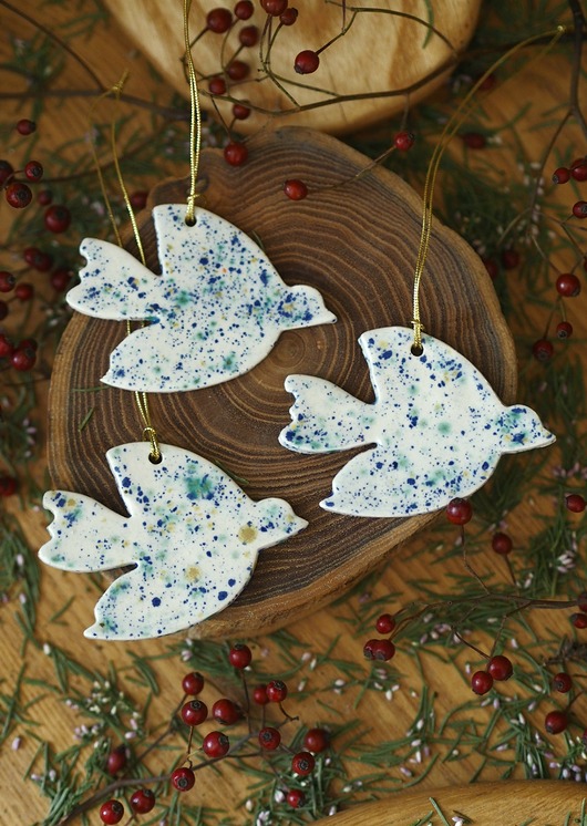 ozdoby choinkowe Zestaw precli na choinkę