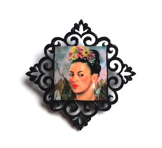 Broszka Frida Kahlo inka76