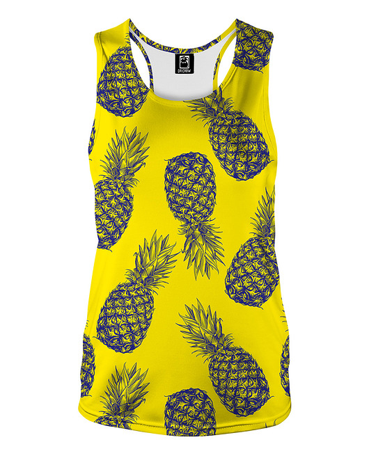 topy damskie DR.CROW Bokserka Damska Pineapples