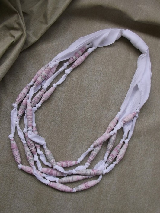 Patchwork Cocoons - White, Pink & Grey Shayneen