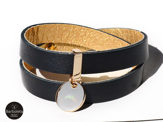 black + gold barboleta