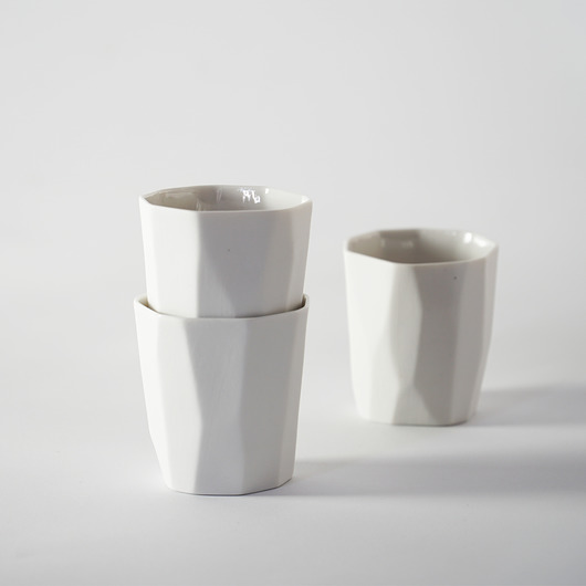 kubki i filiżanki Limbo kubek mały biała porcelana