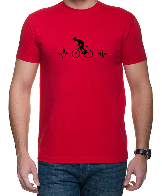 Koszulka T-SHIRT EKG Biker Red studioixi