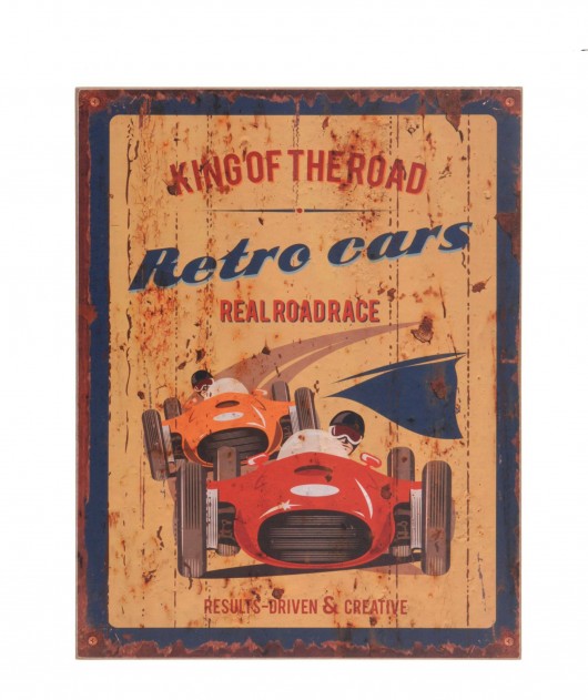 Szyld ścienny Retro Cars MIA home