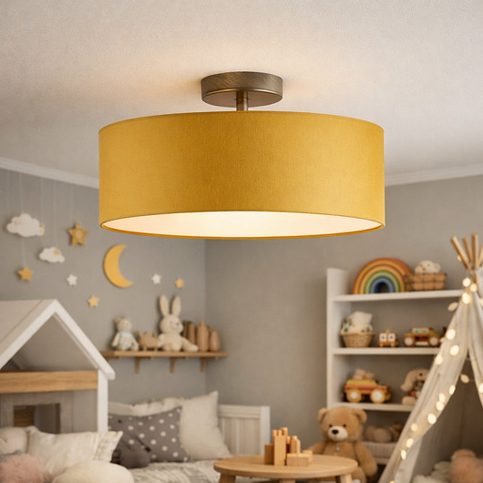 lampy do pokoju dziecka Minimalistyczna lampa sufitowa do pokoju dziecka WENECJA KIDS fi - 30 cm