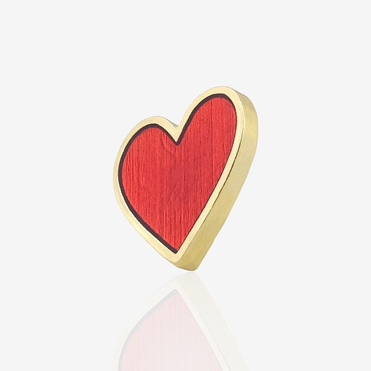 przypinki Pin serce "red heart"