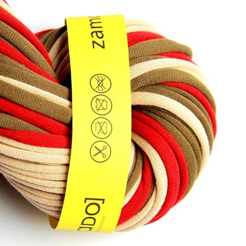 Zamotka Dzianinowy Naszyjnik RUSSET CADOaccessories