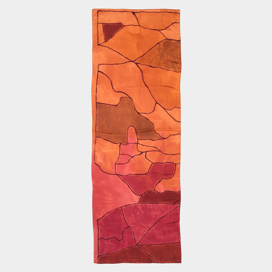 szale damskie Szal jedwabny malowany 'Hania Masojada_HEM/RM/01'