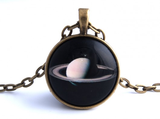 Medalion SPACE PLANETA 1028 silverine