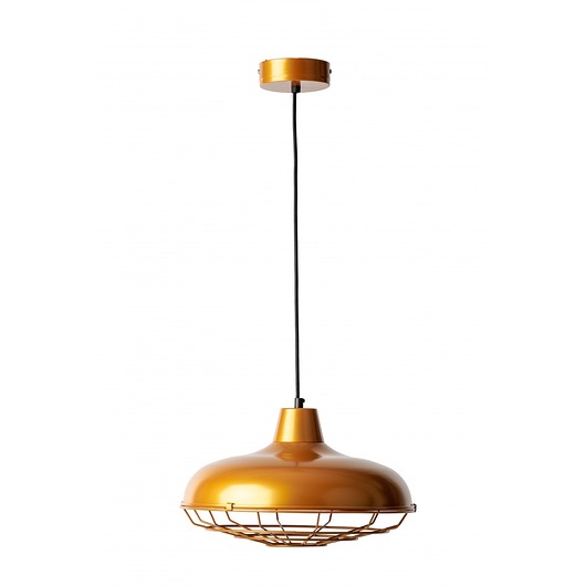 Lampa wisząca Gold Cage, złota, 142x39x16 cm Home Design