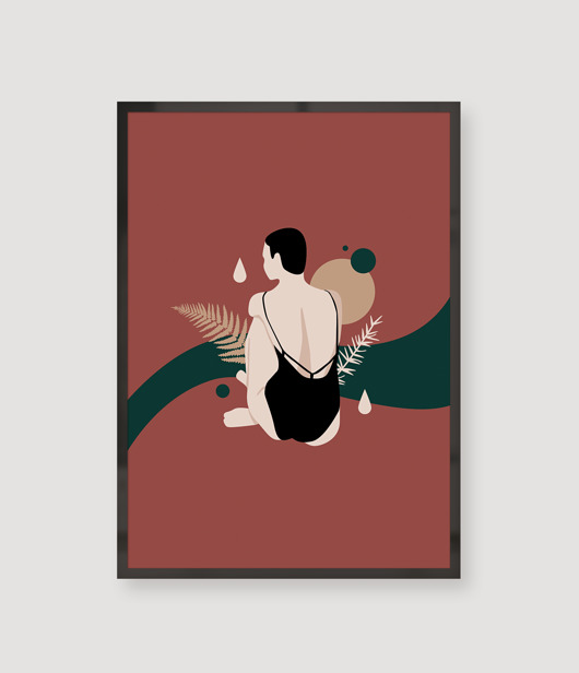 grafiki i ilustracje Jesienią A4