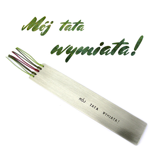 Zakładka na Dzień Ojca - Mój Tata wymiata! Hundred Bookmarks