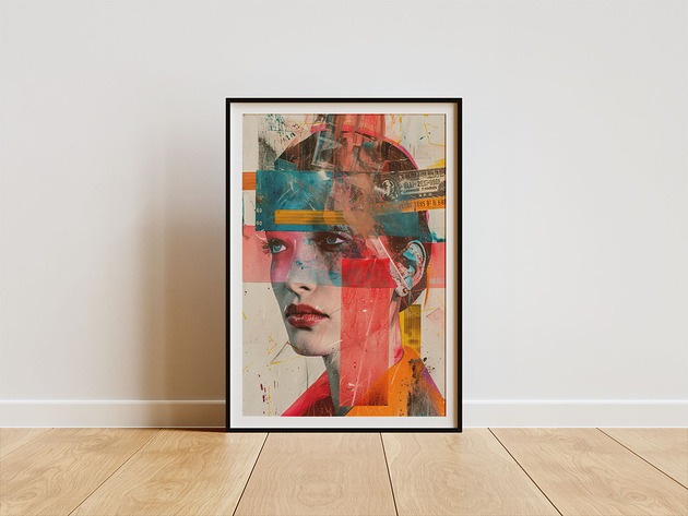 plakaty Plakat - Glitch lady v2