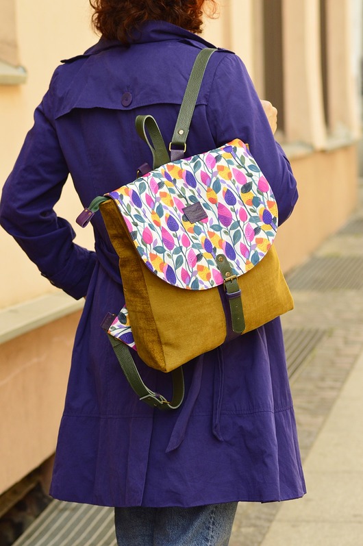 plecaki Plecak Tulipany