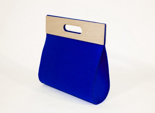 Big felt bag Indygo moo studio