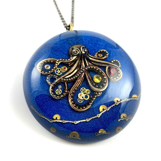 WISIOR - BEAUTY CTHULU color stones DROBINY CZASU