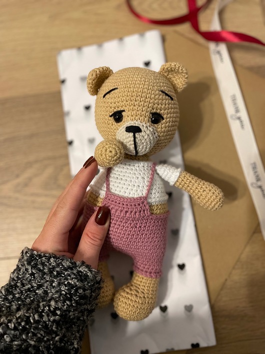 misie i maskotki Mis przytulanka dla dziewczynki, prezent dla dziewczynki