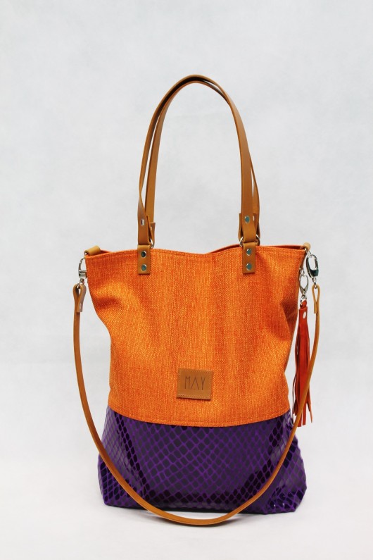 Simple Shopper  Orange MAY